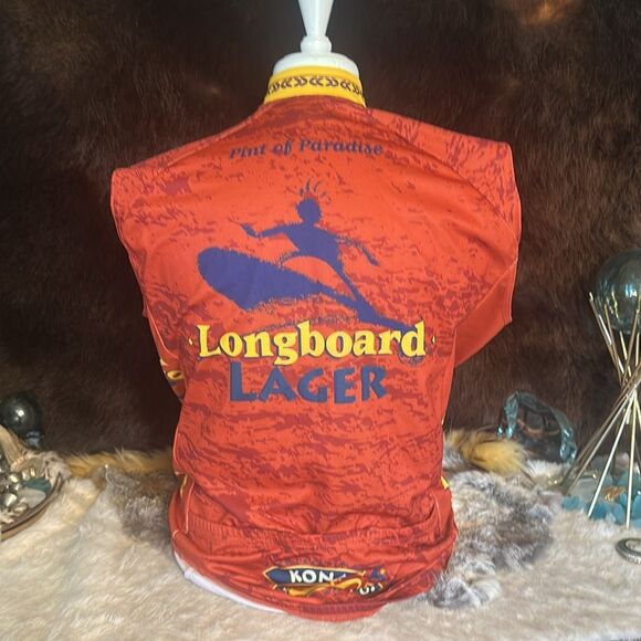 Canari Orange and Yellow Cycling Jersey XL (BK1) - Picture 4 of 6